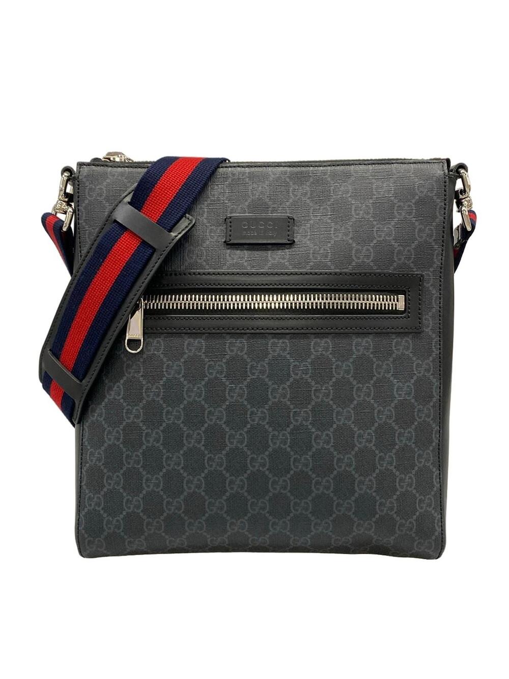 Gucci Gg Plus/Gg Supreme Dark Gray Pvc #302205G69B